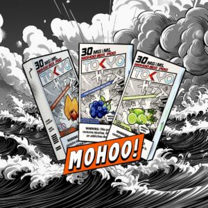 【東京魔盒煙彈 任選3盒 加 $100送主機】TOKYO MOHOO BOX 煙桿、拋棄式煙彈